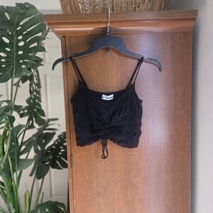 Urban Outfitters Black Textured Top